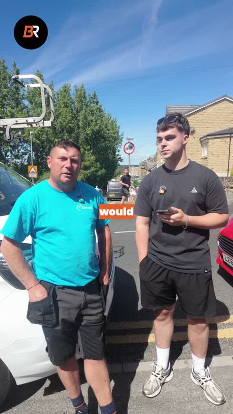 Tom from Safe Guard Roofing standing in the street